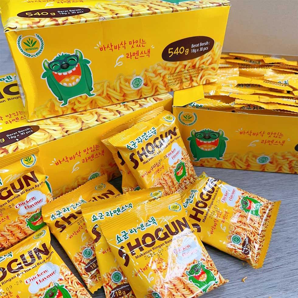 Snack mì tôm trẻ em Shogun Hàn Quốc