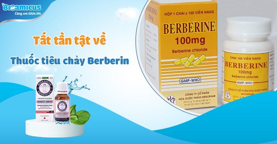 thuốc tiêu chảy berberin