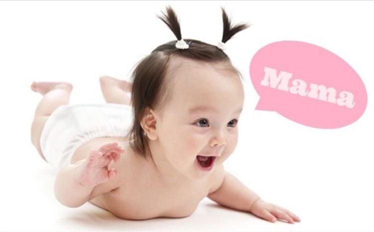 Trẻ tập nói giai đoạn 6 tháng tuổi