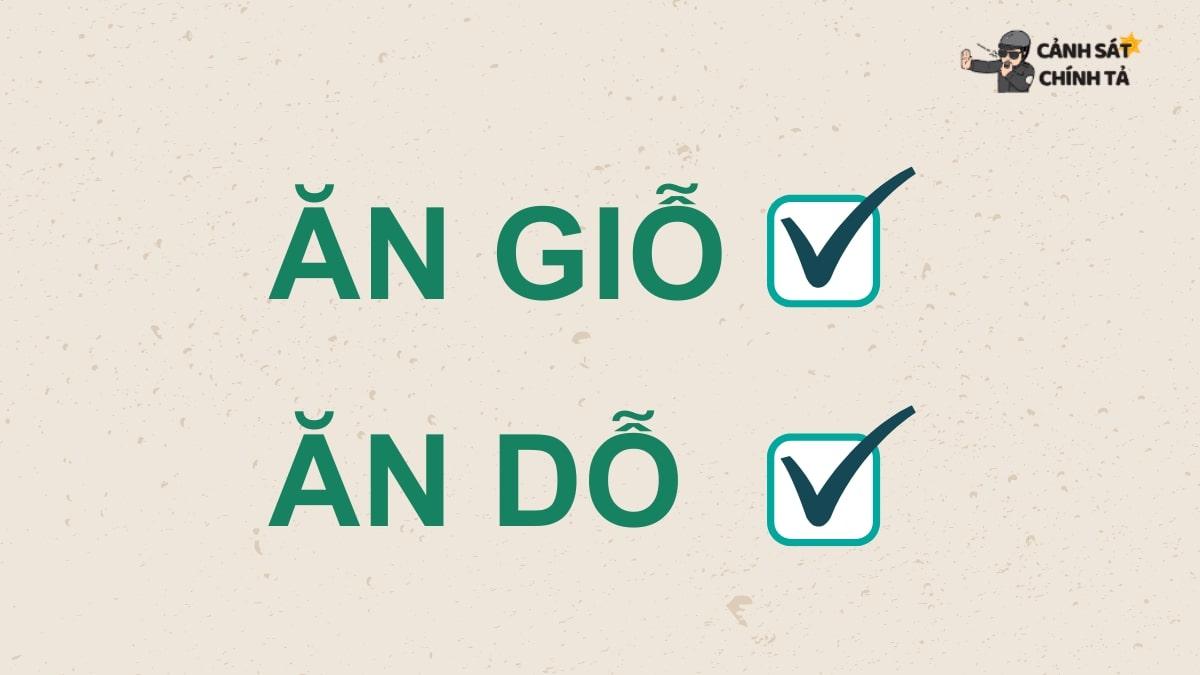 ăn giỗ hay ăn dỗ