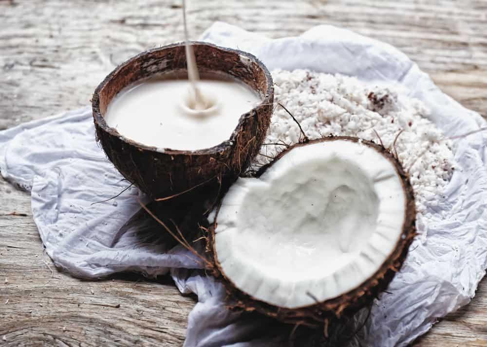 bầu ăn nước cốt dừa được không