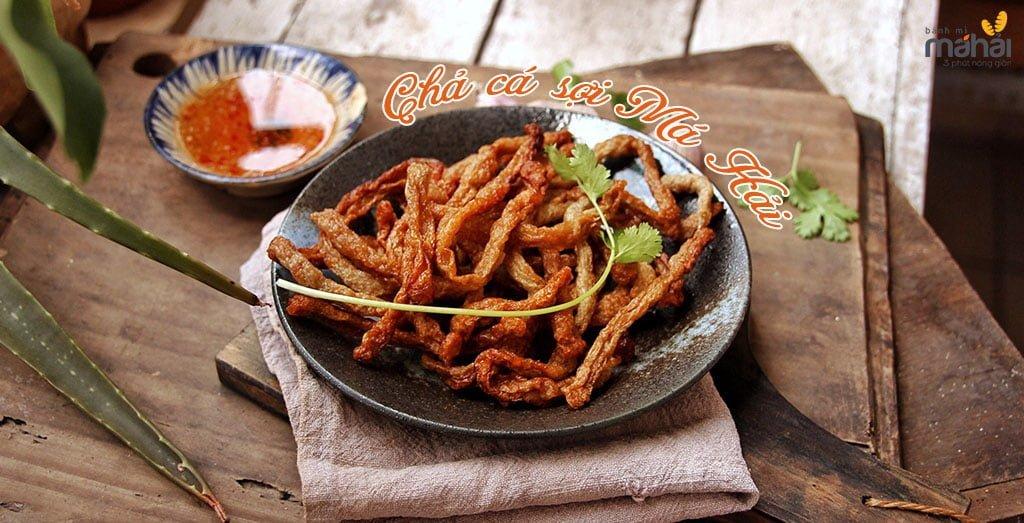 Chả cá sợi bánh mì Má Hải