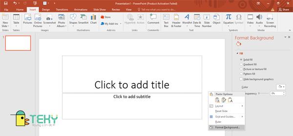 Cách chèn hình nền vào powerpoint hiệu quả và đơn giản nhất