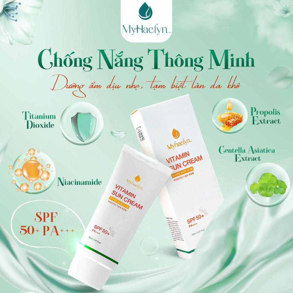 Chống nắng thông minh, dưỡng da toàn diện