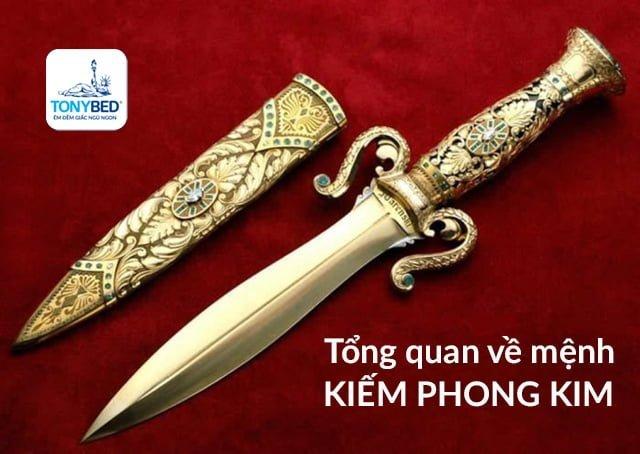Tổng quan mệnh Kiếm Phong Kim