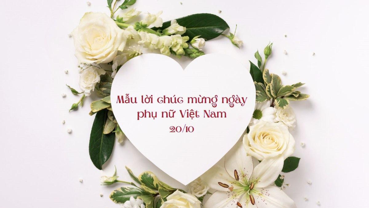 40 Lời chúc 20/10 cho người yêu ngắn gọn, ý nghĩa nhất