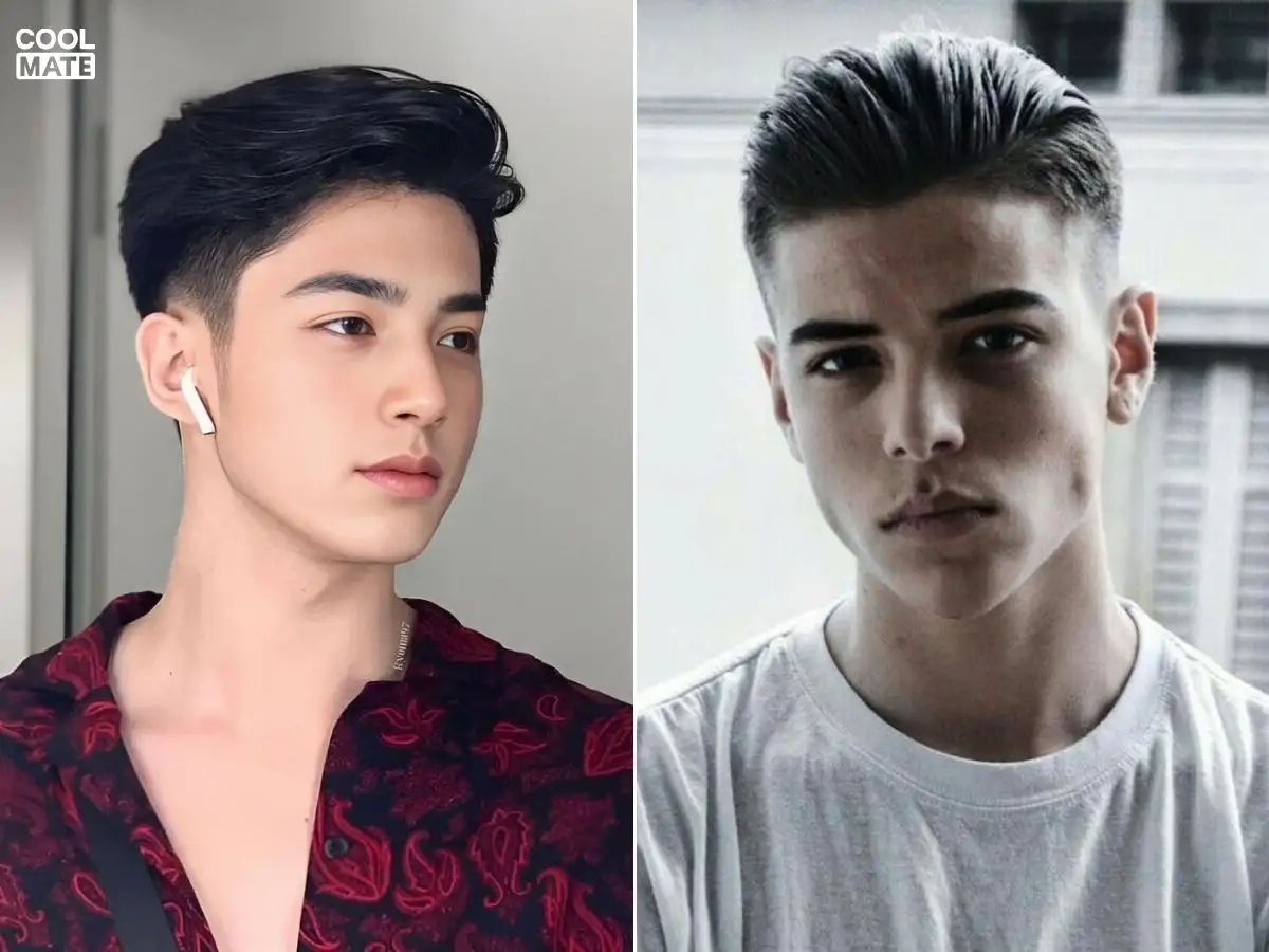 Kiểu tóc Undercut vuốt ngược