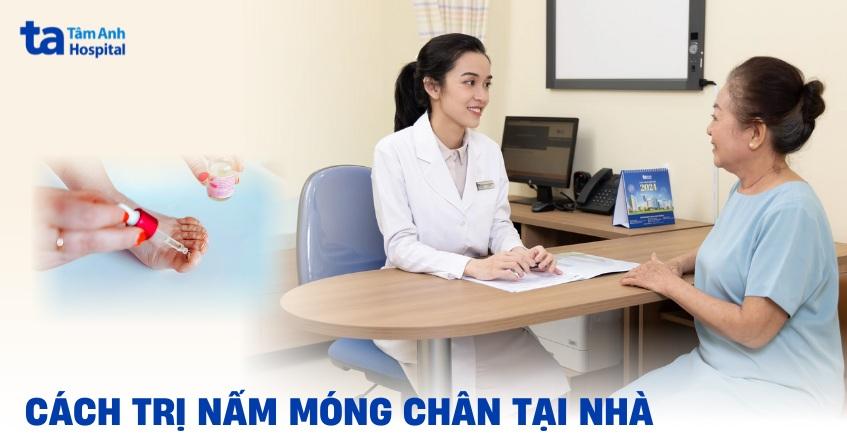 cách trị nấm móng chân tại nhà