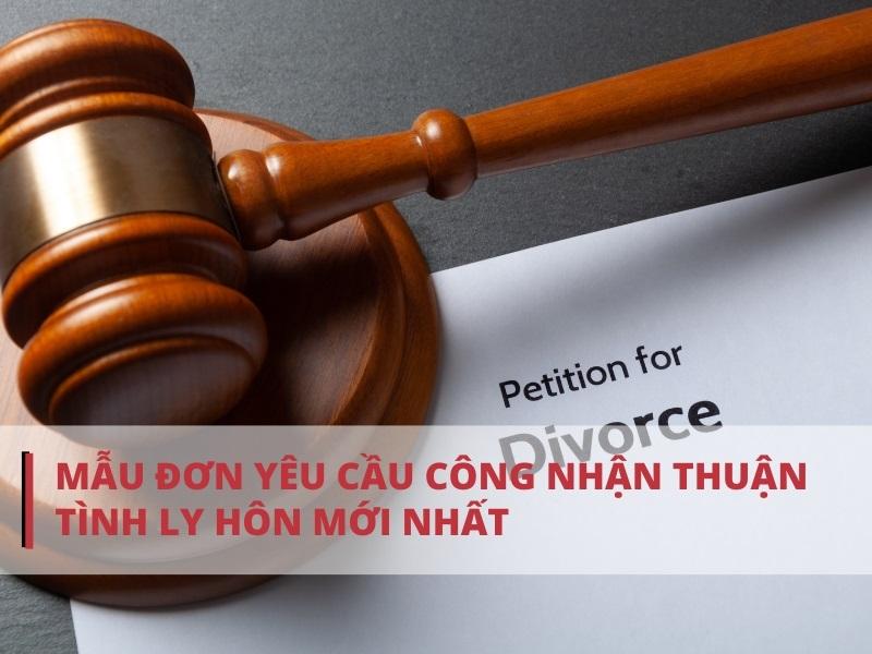 Đơn thỏa thuận ly hôn