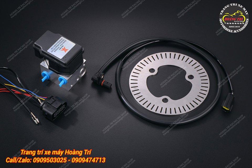 Trọn bộ sản phẩm để độ phanh ABS cho xe Satria / Raider