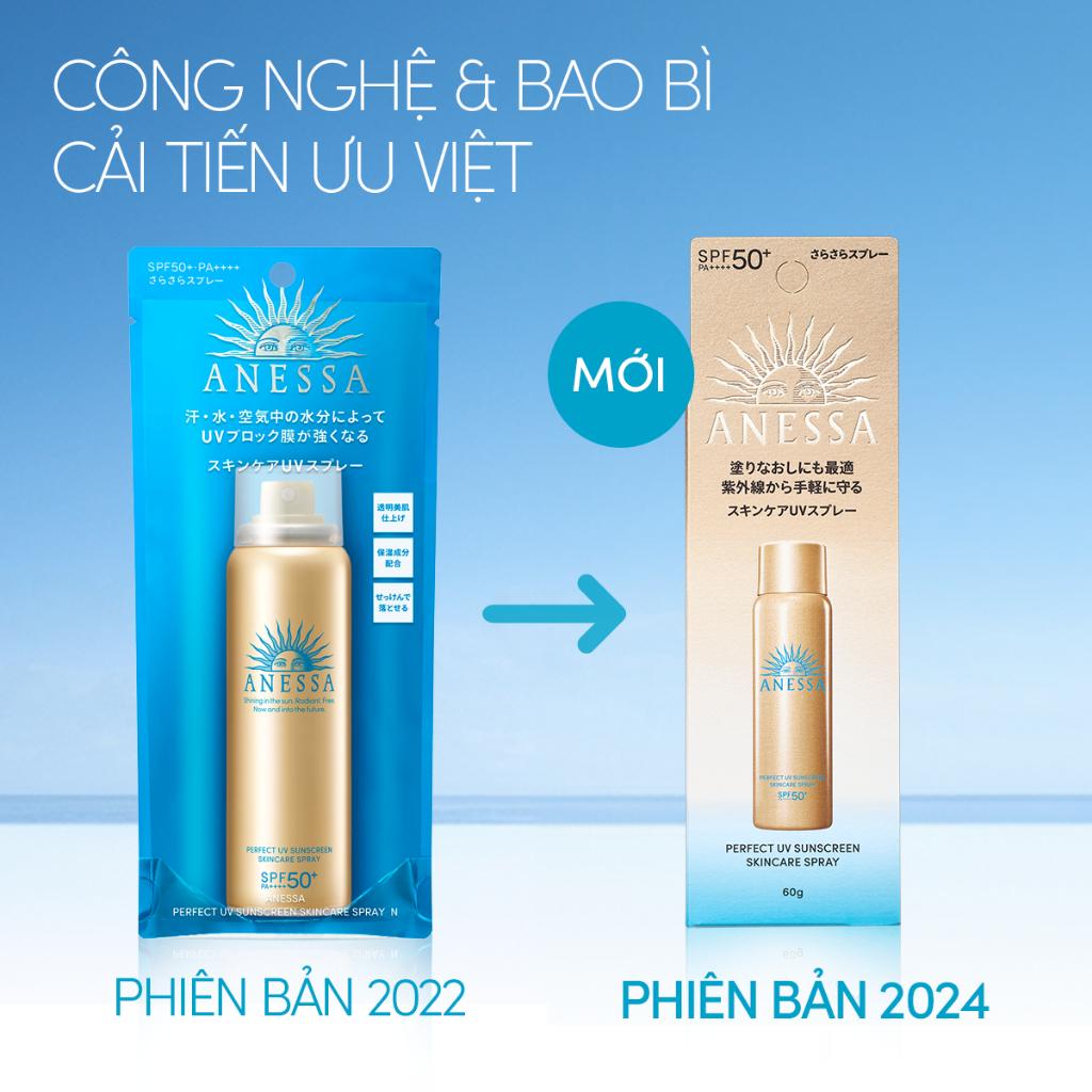Xịt Chống Nắng Anessa Perfect UV Spray SPF50