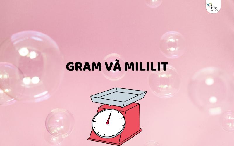 1g mỹ phẩm bằng bao nhiêu ml tùy thuộc vào loại sản phẩm