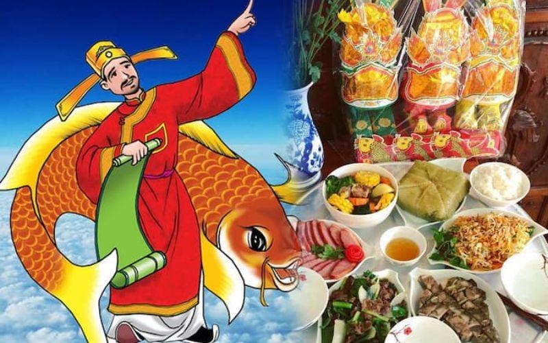 Lễ cúng Táo quân không thể thiếu ở các gia đình, công ty