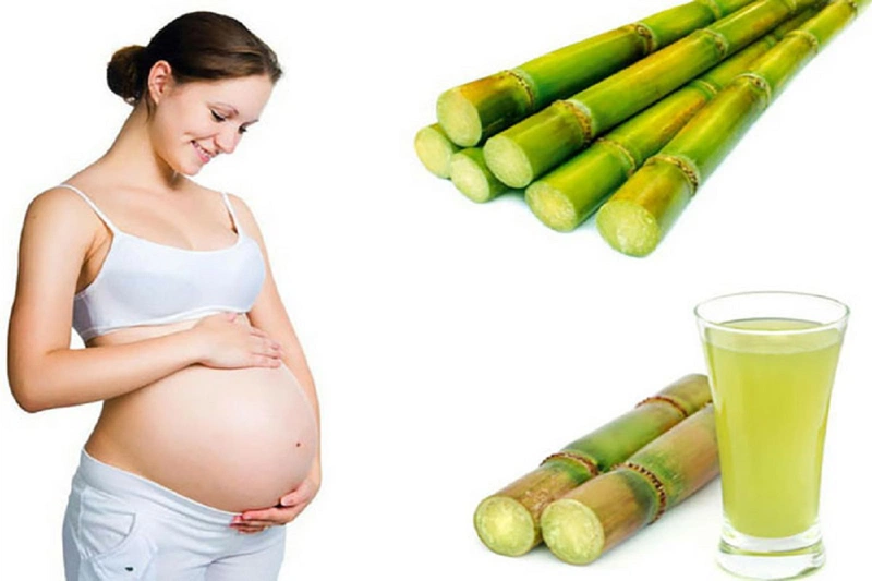 Bầu 3 tháng đầu uống nước mía được không?