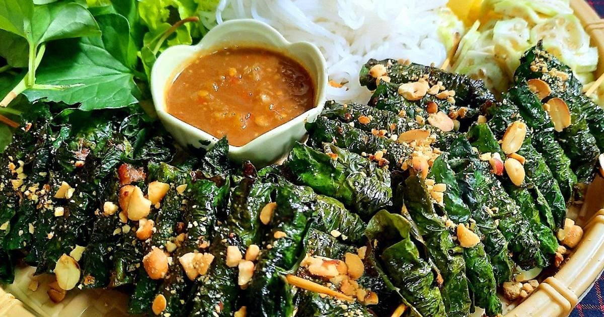 Bò nướng lá lốt