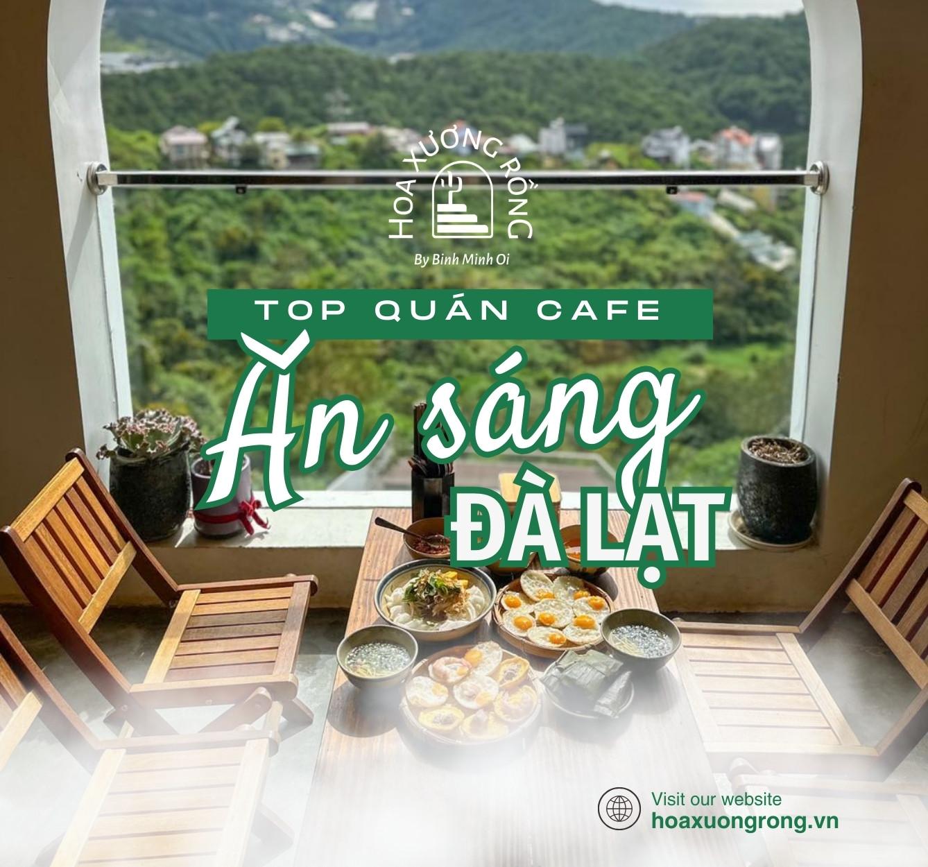 Quán cafe ăn sáng ở Đà Lạt