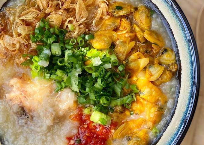 Cách nấu món cháo nghêu đơn giản tại nhà