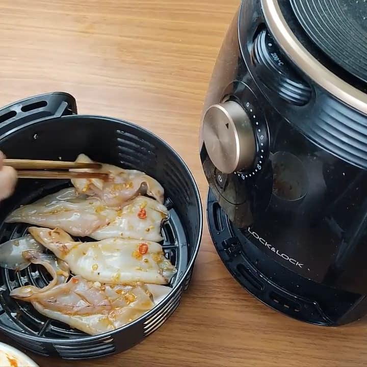 cách chế biến mực 1 nắng