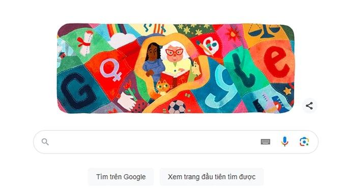 Trọng tâm của Google Doodle lần này là nhóm phụ nữ trong