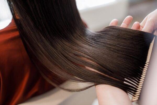 Keratin cho mái tóc suôn mượt