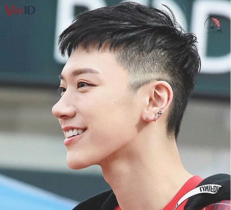 Tóc Mullet nam ngắn