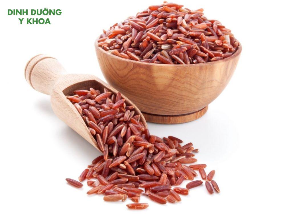 Bột gạo lứt được tinh chế từ gạo lứt nguyên hạt