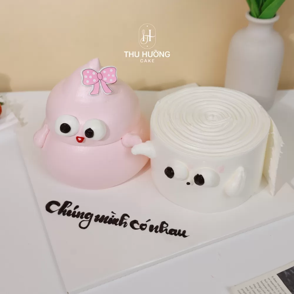 Bánh sinh nhật đơn giản hài hước
