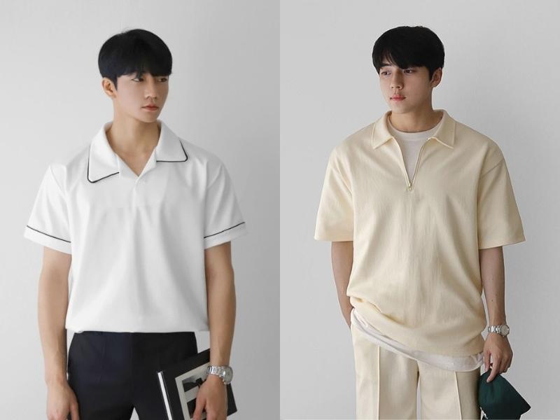 Cần tuân thủ những nguyên tắc phối polo để bộ trang phục trông đẹp nhất (Nguồn: Pinterest)