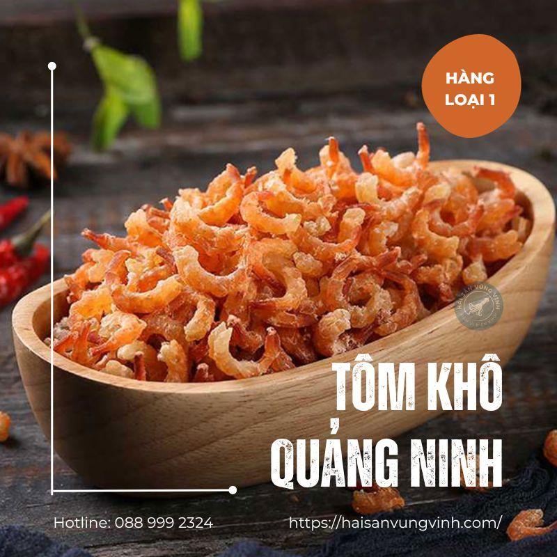 Tôm thẻ To Khô TK-004 Loại 1 tại Hải Sản Vùng Vịnh