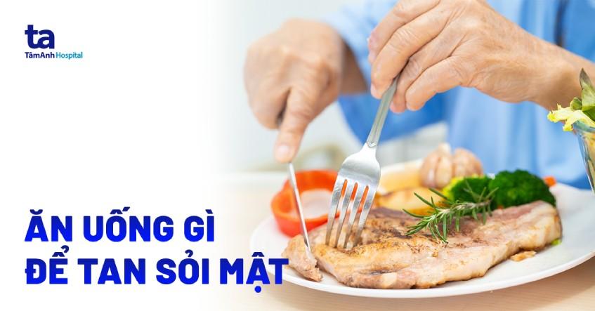 ăn gì tan sỏi mật