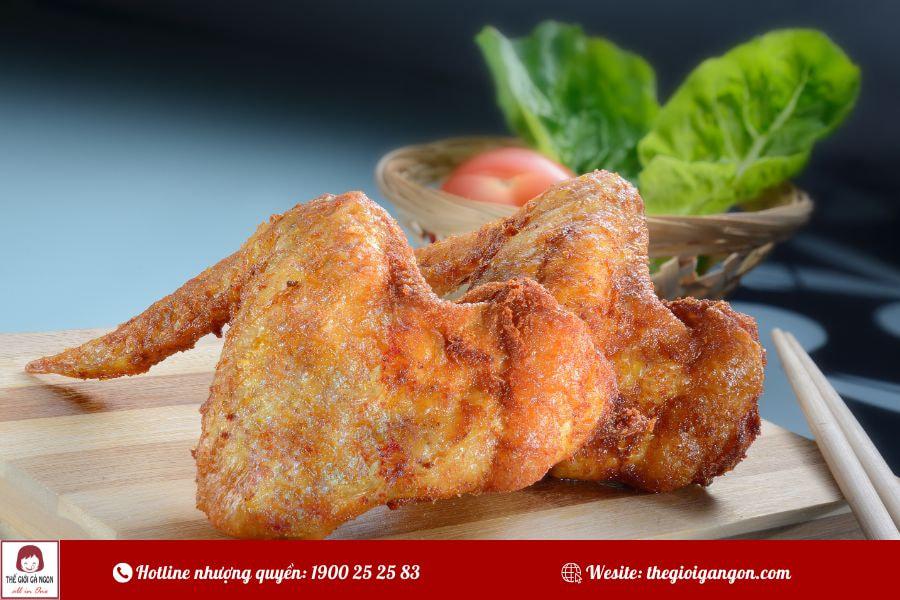 Tự làm cánh gà chiên đơn giản vàng giòn hấp dẫn ngay lần đầu