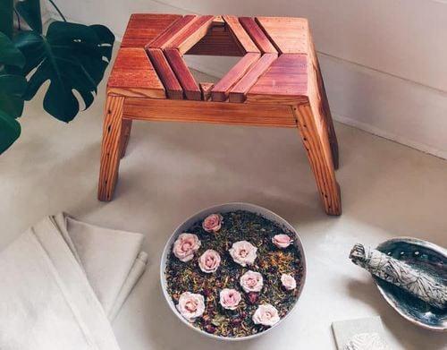 Loại ghế thường được sử dụng khi xông hơi vùng kín