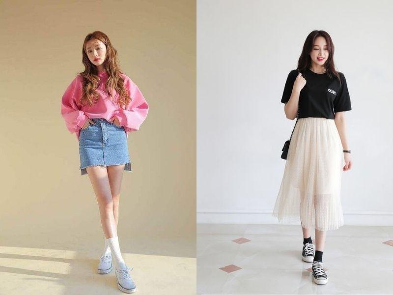 Những cách phối đồ đẹp cho nữ đi chơi(Nguồn: Alongwalker/ Thời trang nữ hoàng)