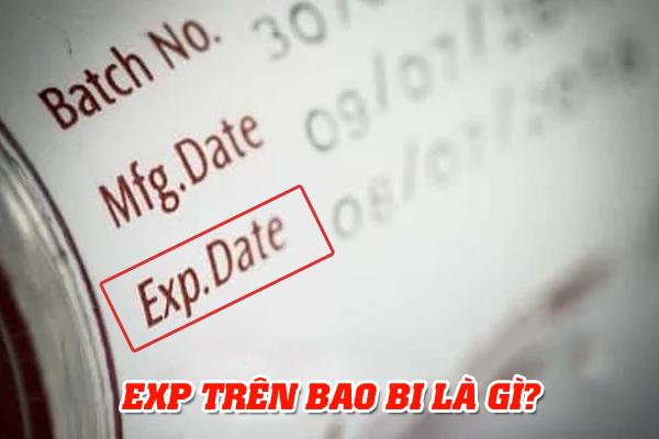 EXP trên bao bì là gì?
