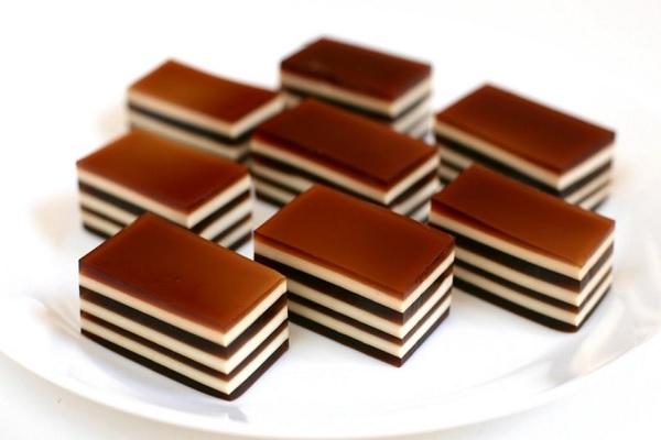 rau câu bánh flan phô mai
