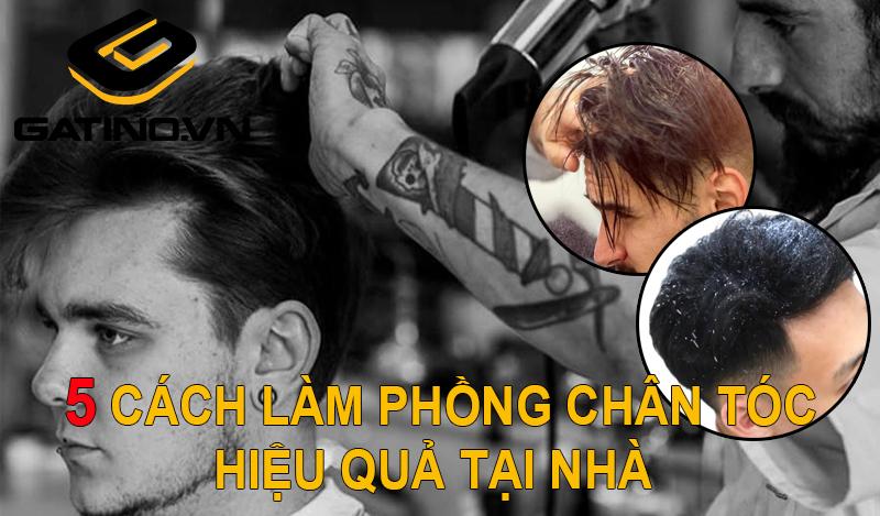Cách làm tóc phồng nam