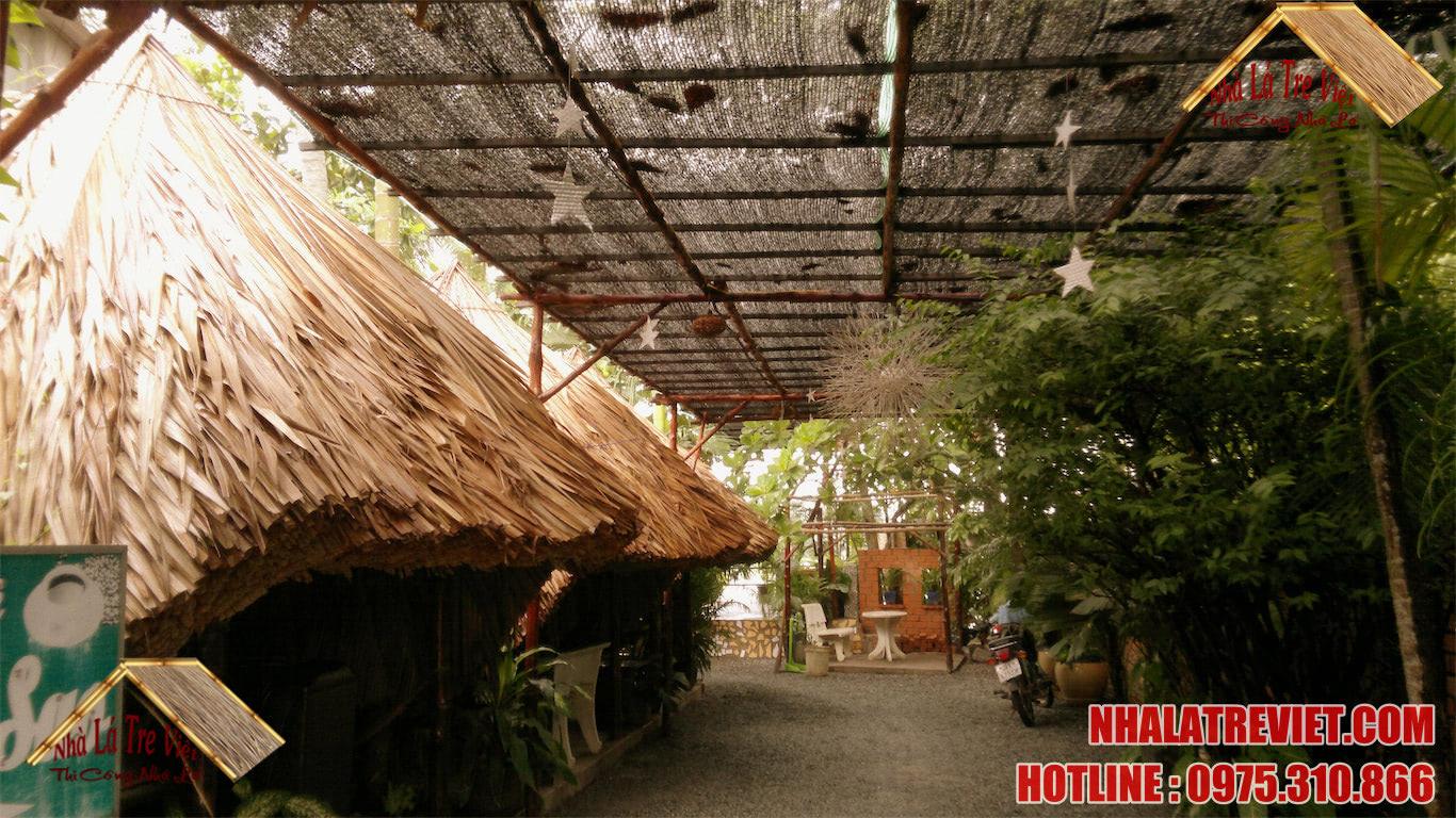 Đơn vị thi công chòi lá quán ăn tại Đồng Tháp giá rẻ 1