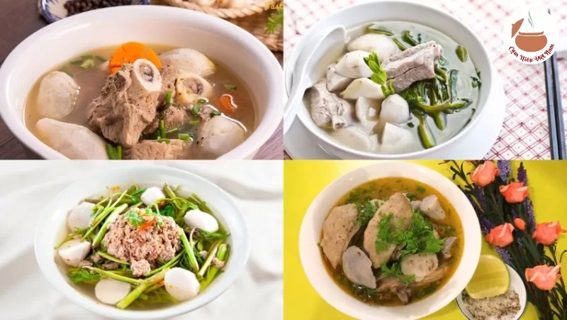 Canh xương cổ bò nấu khoai sọ 2024 nha hang com nieu viet nam 2